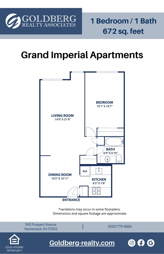 Floorplan - Grand Imperial Apartments