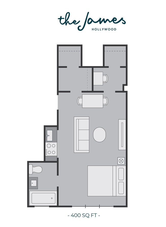 Floorplan - The James Hollywood