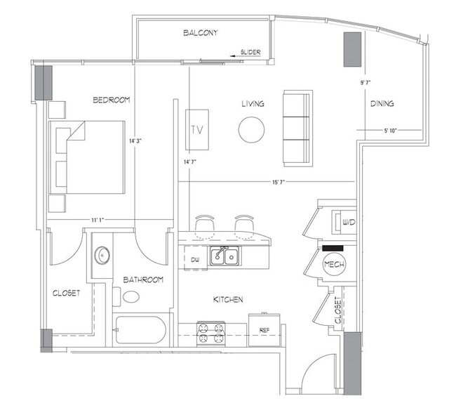 Floorplan - Glass House by Windsor