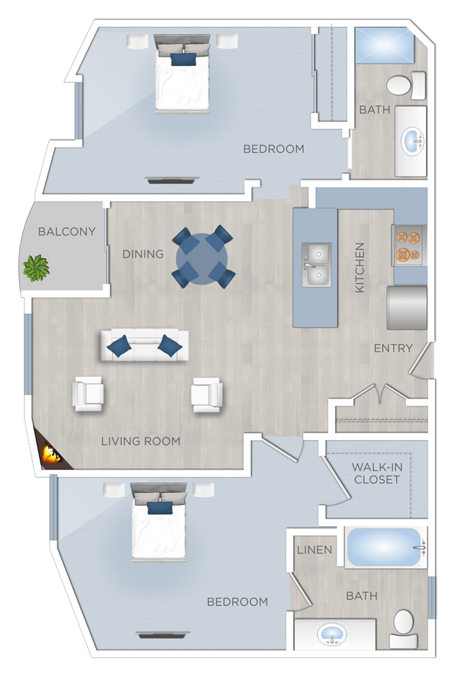 Floorplan - Mark Twain