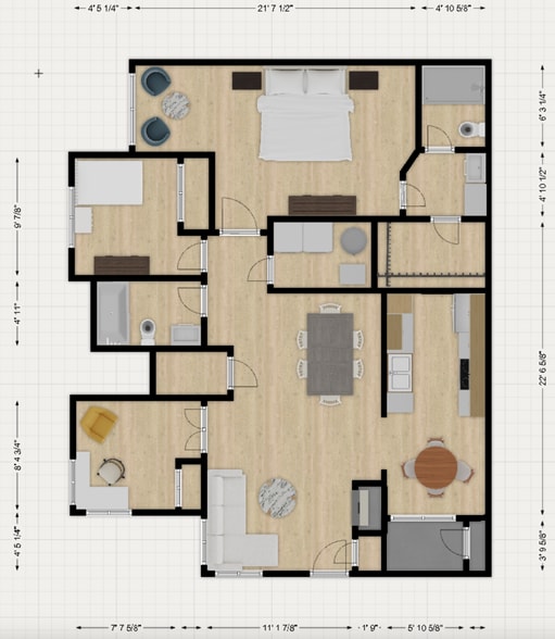 Floor Plan - 12943 Lafayette St