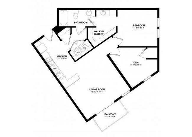 Floorplan - The Covington Apartment Homes