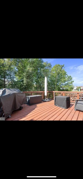 Patio Deck with Grill - 14555 Creek Branch Ct