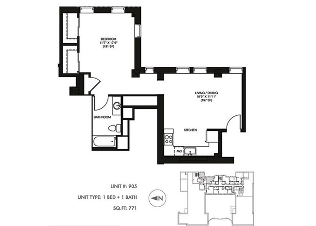 Floorplan - Somerset Place Apartments