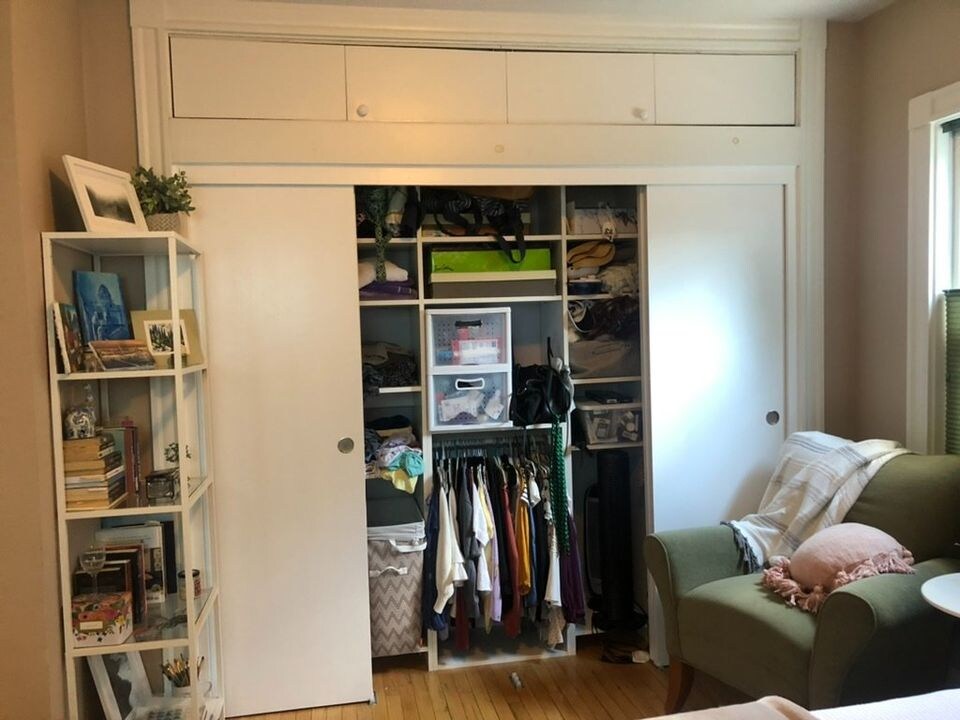 Closet with cedar storage - 2 Hardwick St
