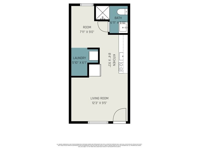 Floorplan - Hillside Apartments
