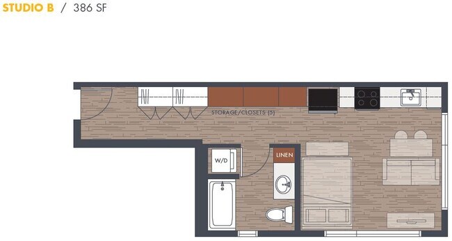 Floorplan - Metroline Flats