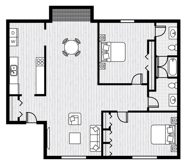 Floorplan - Reserve at Birch Creek Apartments