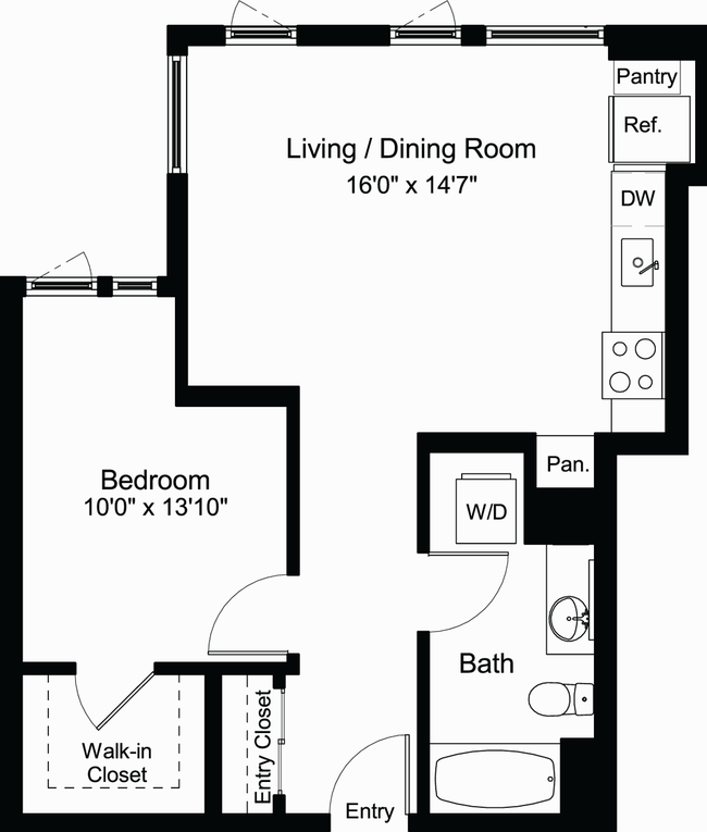 Floorplan - Chloe on Madison