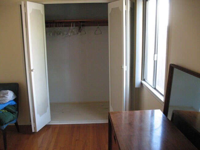 Huge Closet in one of the bedrooms. Lots of light and lots of windows - 3121 W Wyoming Ave