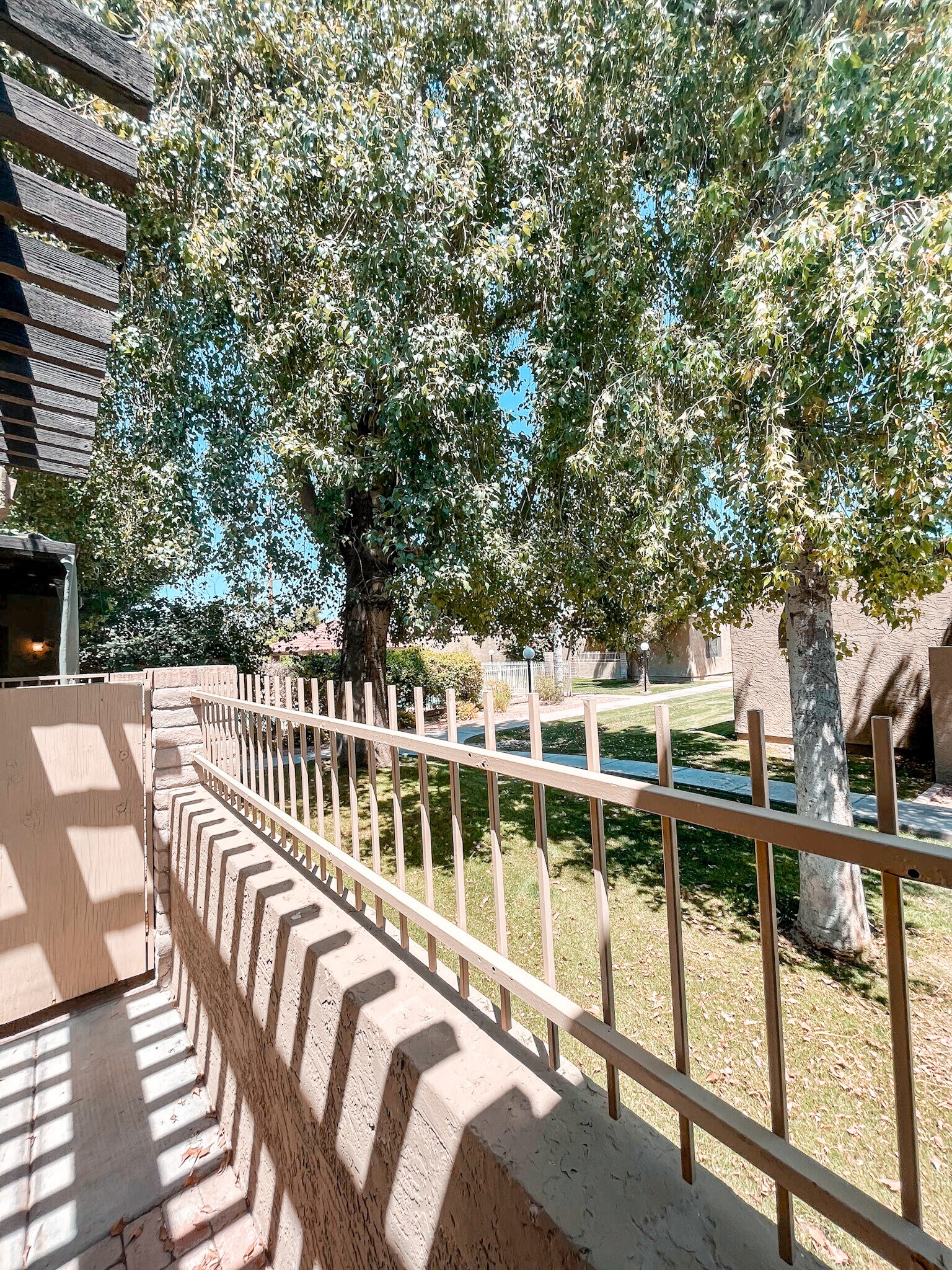 Patio view looking towards pool - 1915 N Scovel St