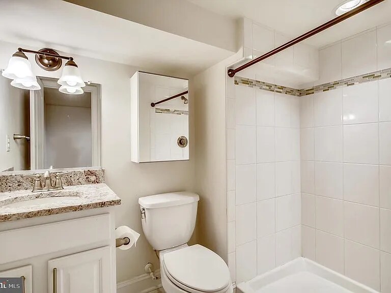 Basement full bathroom - 521 S Linwood Ave
