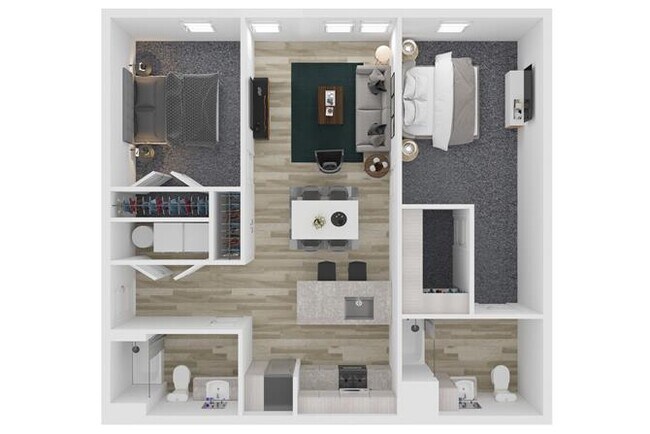 Floorplan - The Clara Apartments