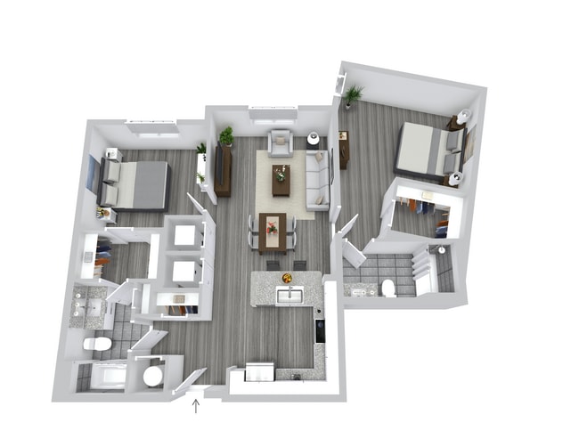 Floorplan - The Residences at Forest Glen