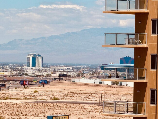 Building Photo - Modern High-Rise Condo with Stunning City and Mountain Views-Near LV Strip, Allegiant Stadium, To...