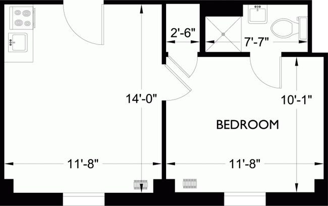 Floorplan - Addison on Fourth Residential