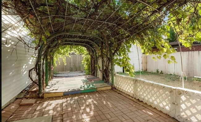 Grapevine Covered Area in Bankyard - 7261 Avrum Dr