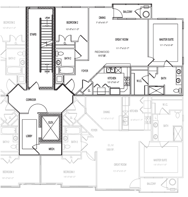 2BR/2BA - Courthouse Commons