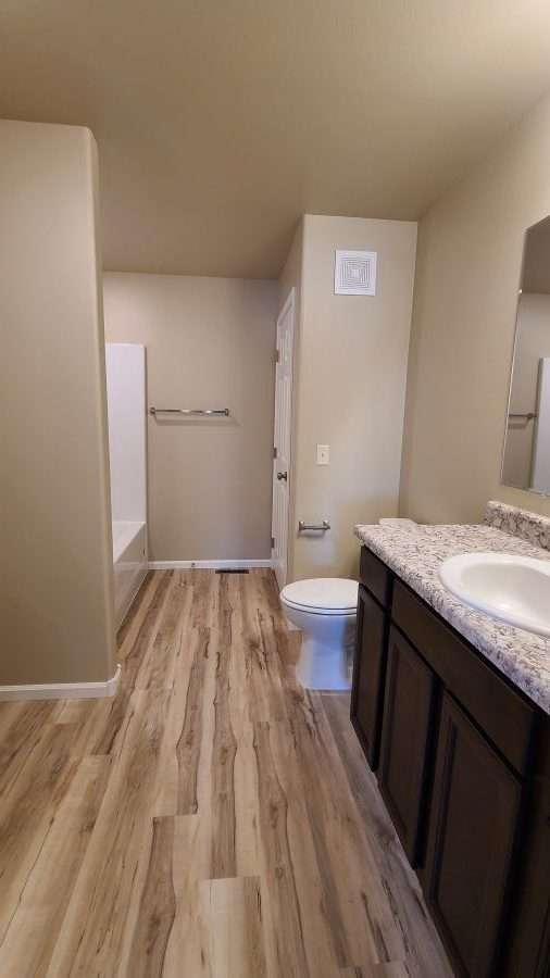 Unit 303 Bathroom - Lancer Court Apartments