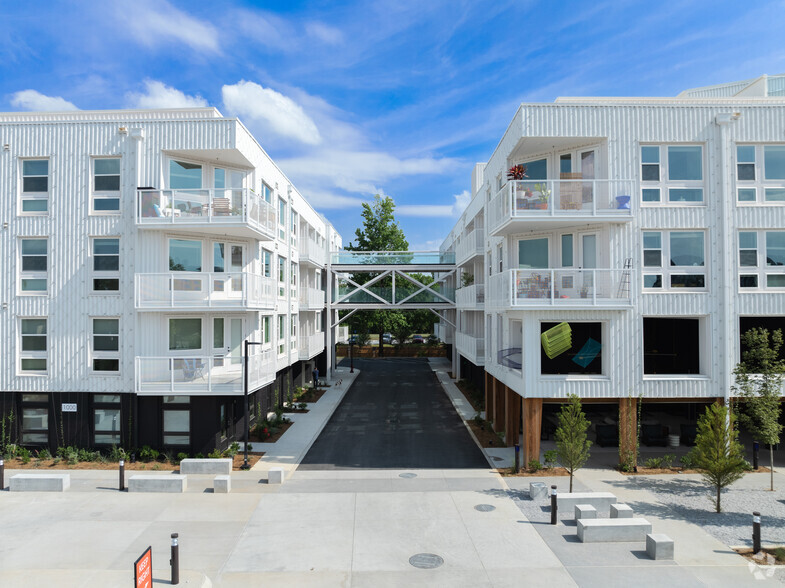 Skybridge - The Goat Farm Apartments