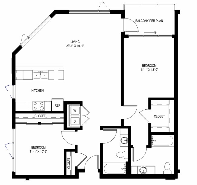 Floorplan - The Verge