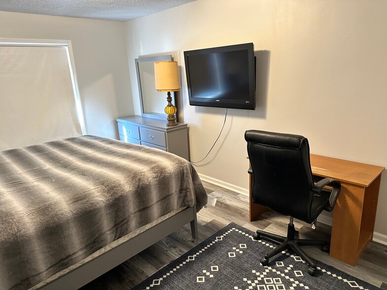 Bedroom with Wide Screen TV - 11265 Amy Frances Ln