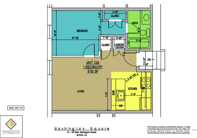 Floorplan - Washington Square