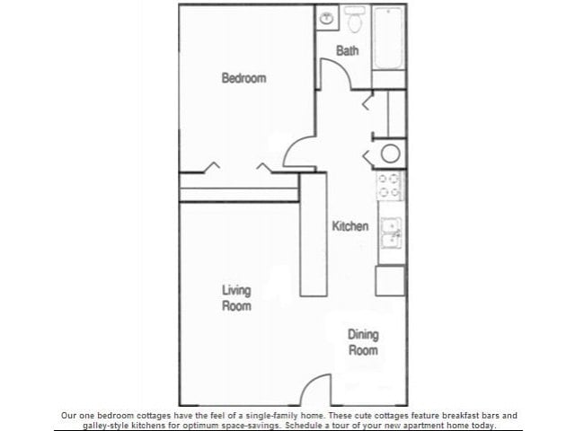 1BR/1BA - Coronado Springs