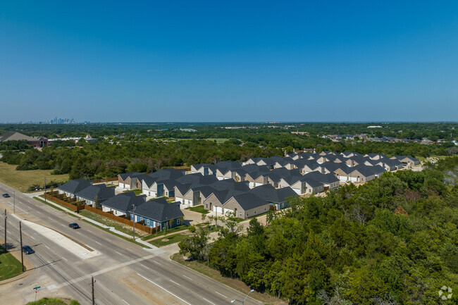 Aerial View of Hampton Duplexes - Hampton Road Duplexes