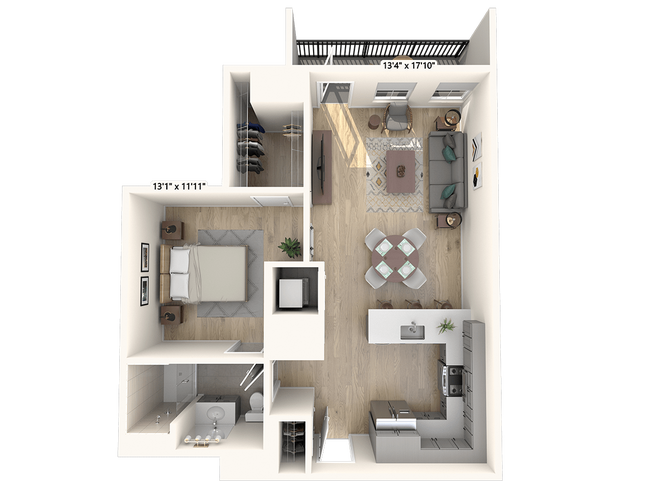 Floorplan - Darien Commons