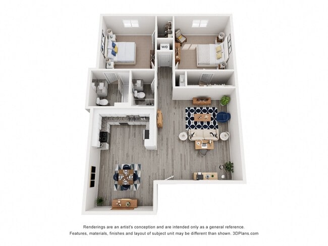 Floorplan - Cornell Apartments