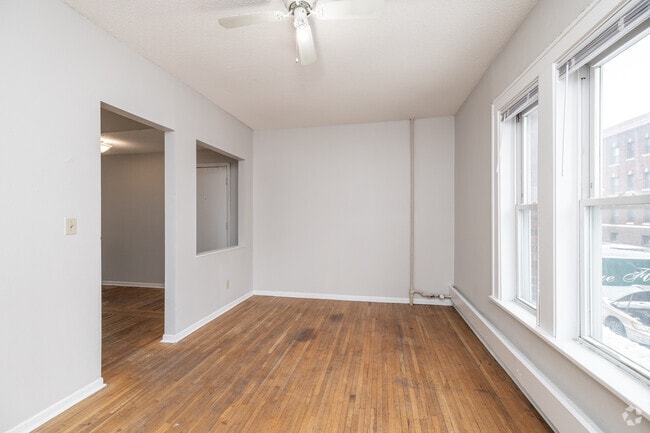 2BR, 1BA - 720SF - Living Room - 1st Avenue Flats