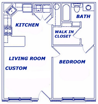 1BR/1BA - Grant Springs