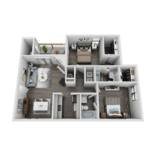Floorplan - Lakes at 408