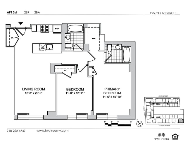 Floorplan - Court House Apartments