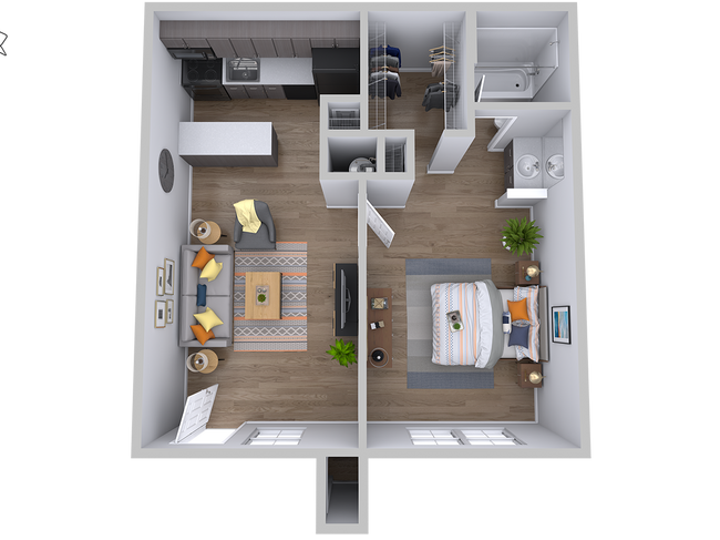 Floorplan - Skyline at Barton Creek