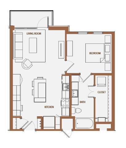 Floorplan - The Kelton at Clearfork