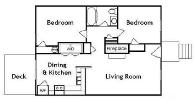 Building Photo - Perfectly sized 2 bedroom 1 bath