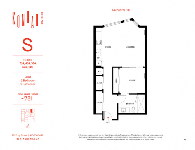 Floorplan - Konrad on the Park