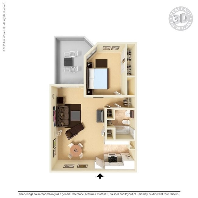 Floorplan - Oak Park (South Bldg)