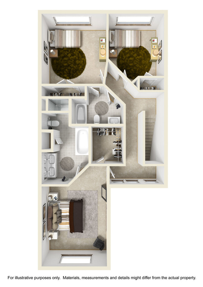 Floorplan - Crystal Lake Townhomes