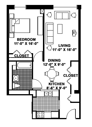 1BR/1BA - Dearborn Heights Co-Op Towers