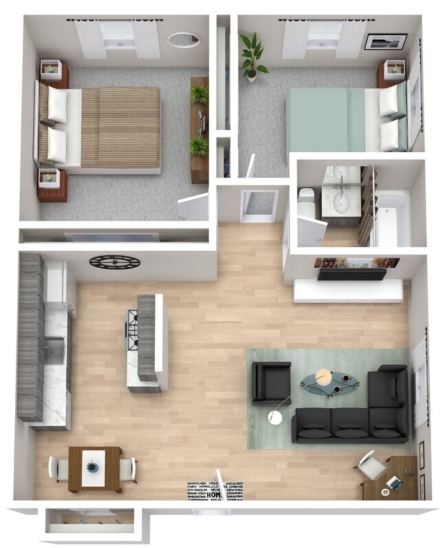 Floorplan - Point 47 Apartments