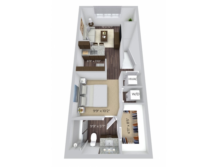 Interior Photo - Union Club Apartments