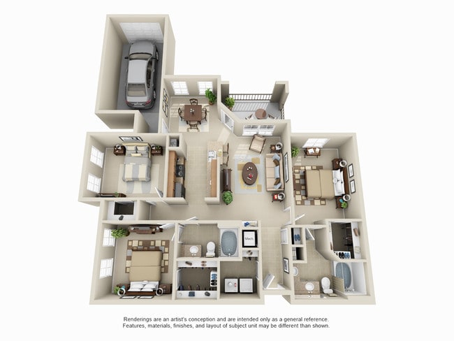 Floorplan - Amalfi at Tuscan Lakes