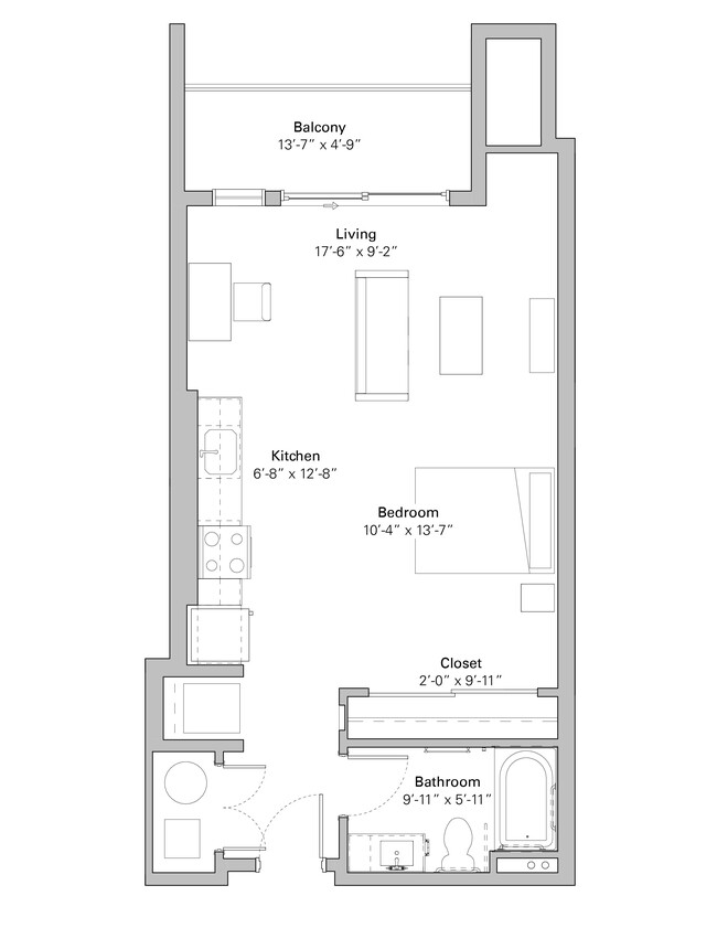 Floorplan - Melody on Main