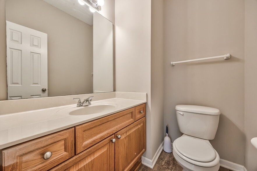 Main floor half bath - 22810 West 71st Terrace