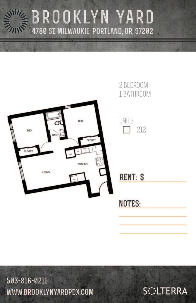 Floorplan - Brooklyn Yard