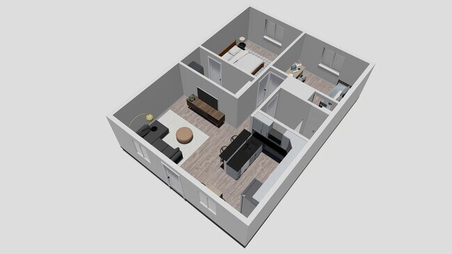 Floorplan - College Apartments