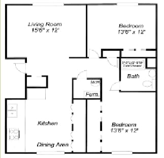 2BR/1BA - The Crossroads